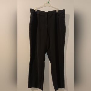 2 For 25$ Women's Reitmans black wide leg dress pants. Size 16.